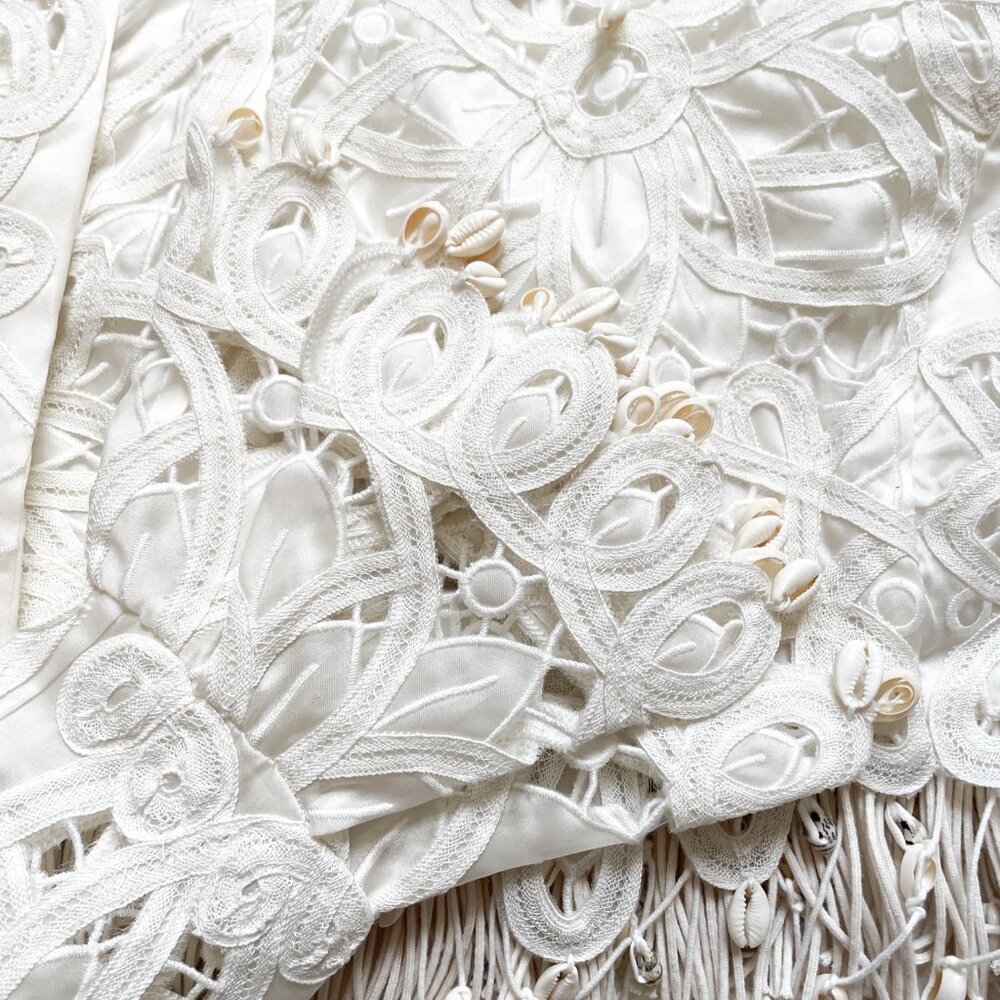 Zimmermann Wavelength Fringed Bodice Top Ivory Size AU 0 US 4 NEW NWT - Picture 7 of 16